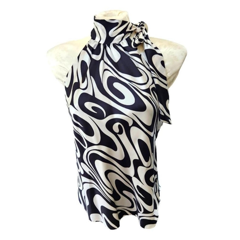 INC International Concepts Monochrome Halter Top